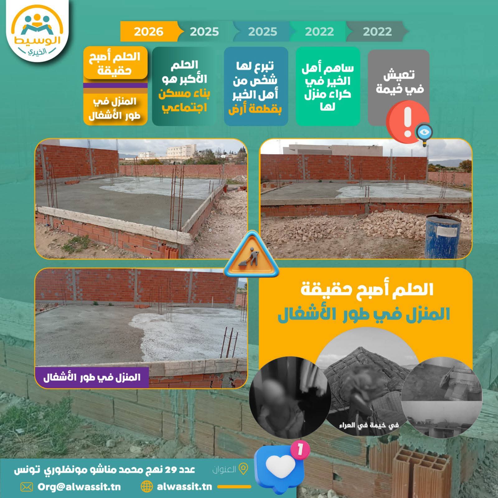 بناء مسكن اجتماعي